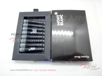 Perfect Replica Mont Blanc Fountain Refills Mystery Black Ink